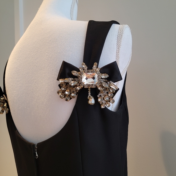 DOLCE & GABBANA BLACK COCKTAIL DRESS - Picture 6 of 8